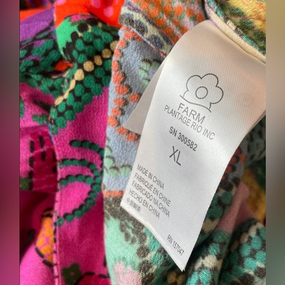FARM Rio Multicolor Patchwork Print Jumpsuit - Picture 11 of 11